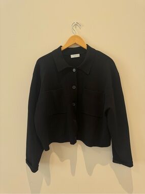 Aritzia Black Society Cardigan - Wonder Yarn